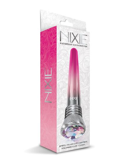 Nixie 10-function Waterproof Classic Vibe - Pink Ombre Glow