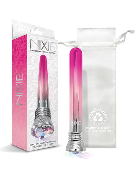 Nixie 10-function Waterproof Classic Vibe - Pink Ombre Glow