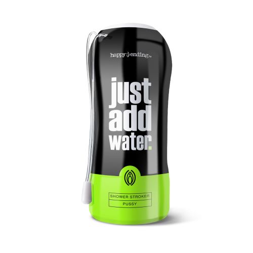 Happy Ending Just Add Water Self Lubricating Shower Stroker - Pussy