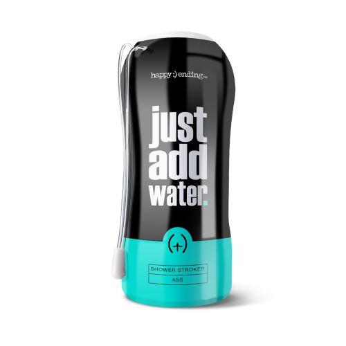 Happy Ending Just Add Water Self Lubricating Shower Stroker - Ass