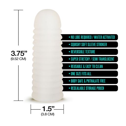 Happy Ending Just Add Water Self-lubriating Whack Pack - Sleeve