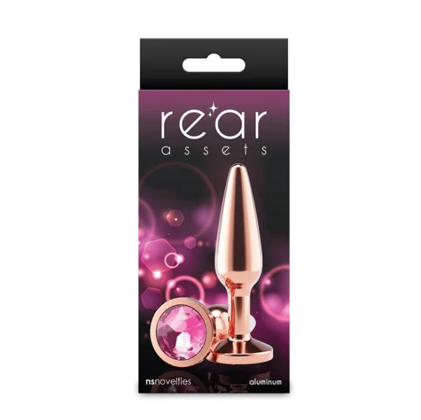 Rear Assets Tapered Medium Rose Gold Pink