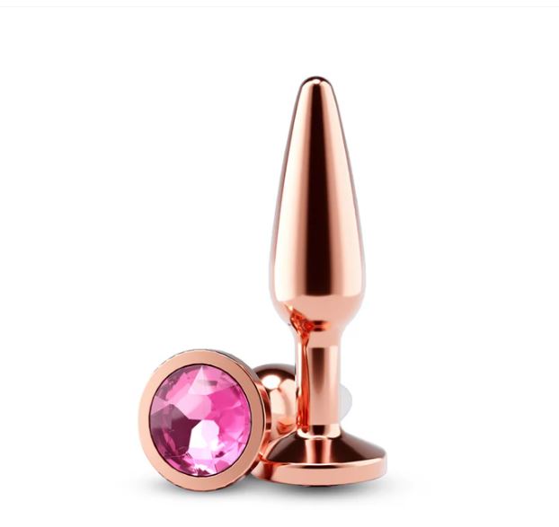 Rear Assets Tapered Medium Rose Gold Pink