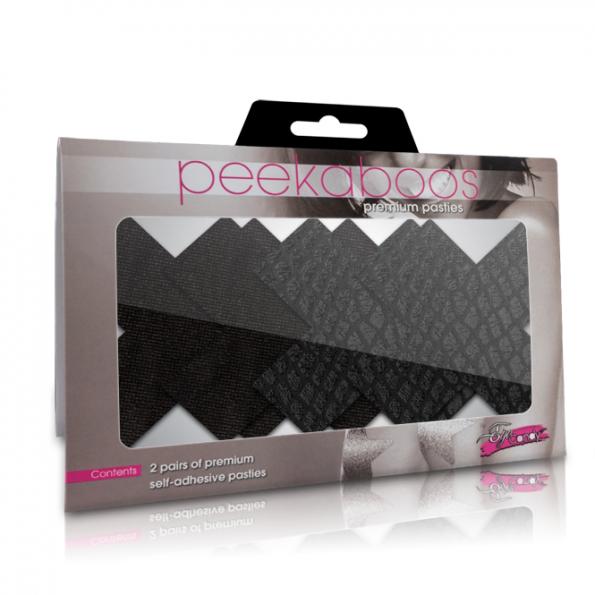 Classic Black X Pasties