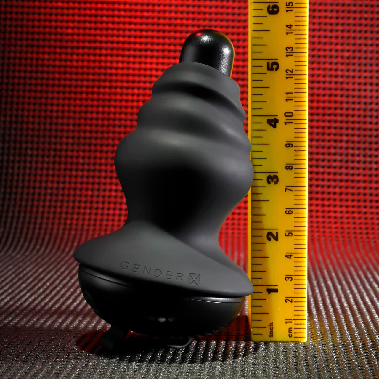 Gender X Echo Rechargeable Vibrating Sheathed Silicone Black
