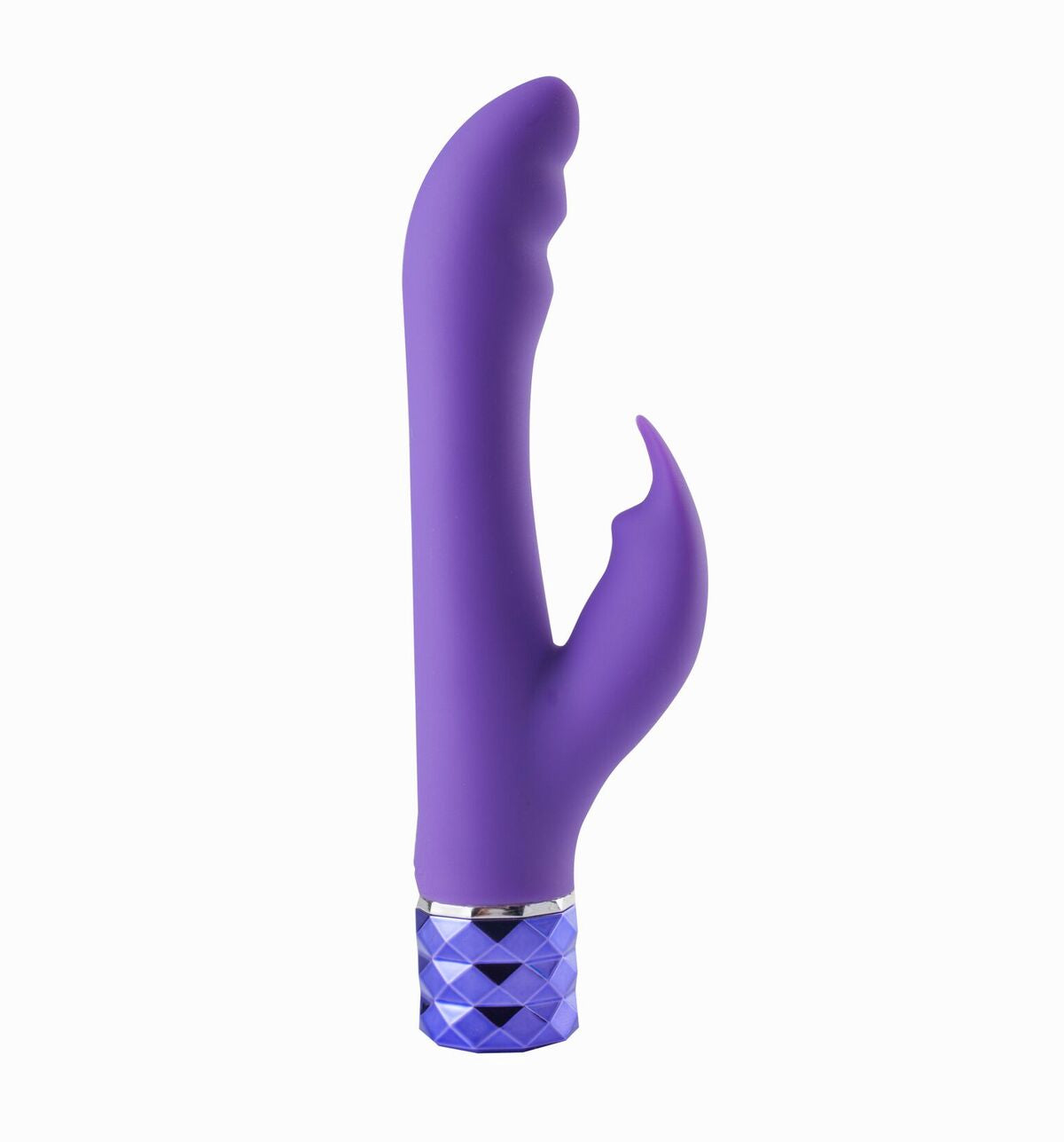 Rechargeable Silicone Rabbit Vibe Hailey Neon Purple