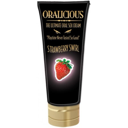 Oralicious Oral Sex Cream Strawberry 2oz