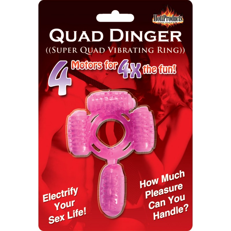 Humm Dinger Super Quad w/4 Motors - Magenta