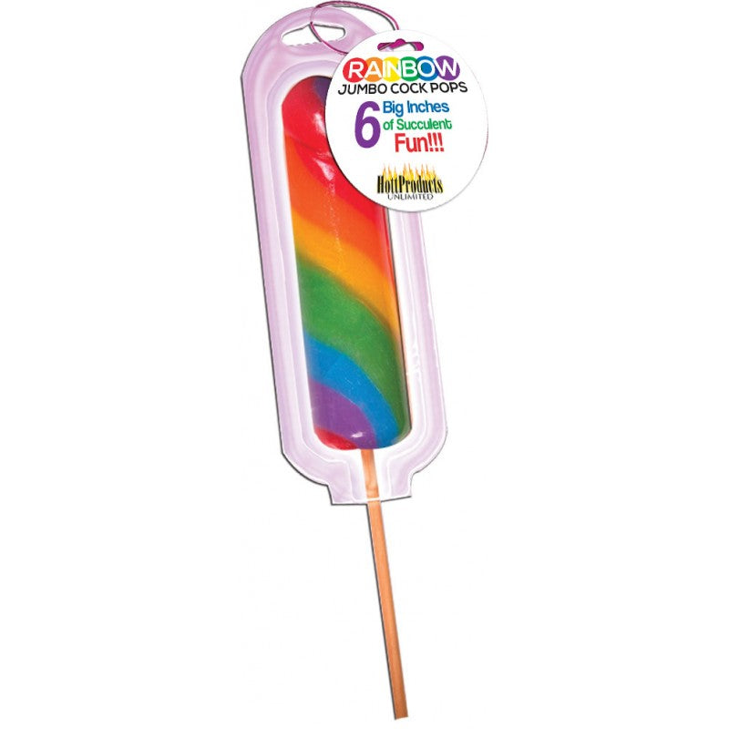Jumbo Rainbow Pop on Blister Card