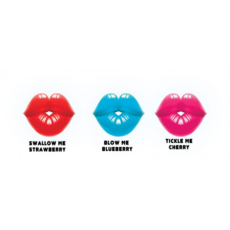 Dick Lips Gummy Cock Ring 3PK