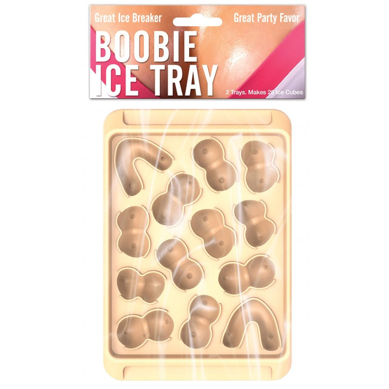Boobie Ice Cube Tray Assorted Shapes 2 Pack