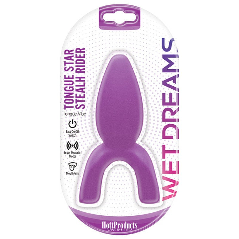Tongue Star Stealth Rider Vibe With Contoured Pleasure Tip