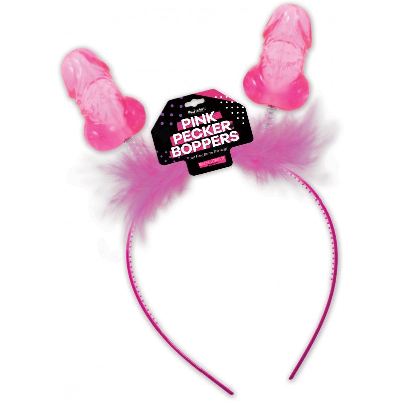 Pink Pecker Bopper Head Band O/S