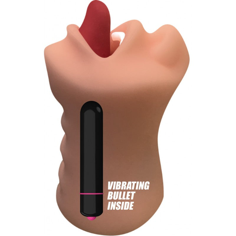 Skinsations - Hum Job - Mouth Stroker With 10-speed Power Bullet