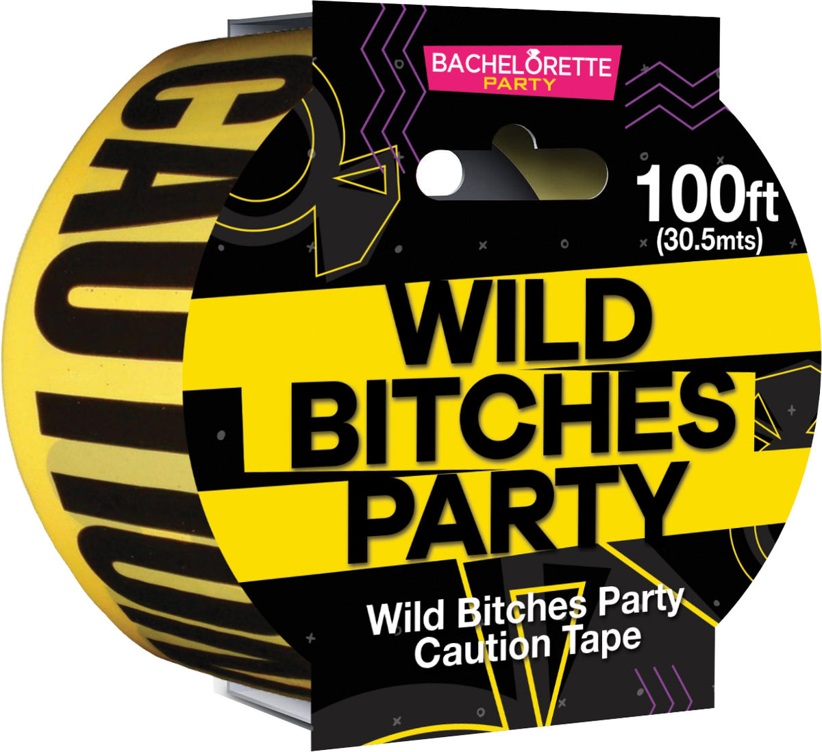 Wild Bitches - Caution Party Tape - 100'