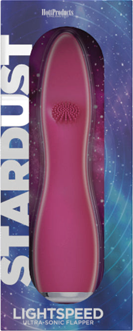 Stardust Lightspeed Flapper Tip Vibrator Magenta