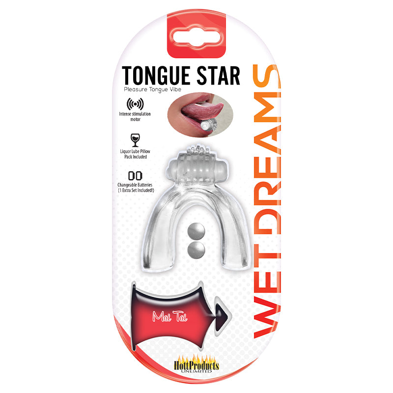 Pleasure Tongue Vibe Clear