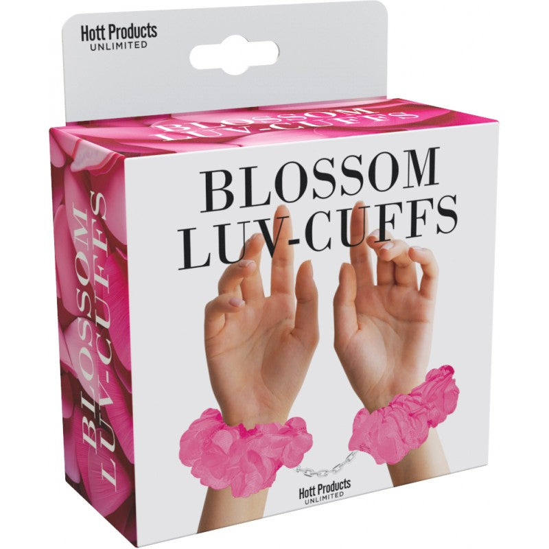 Blossom Luv Cuffs Flower Hand Cuffs Pink
