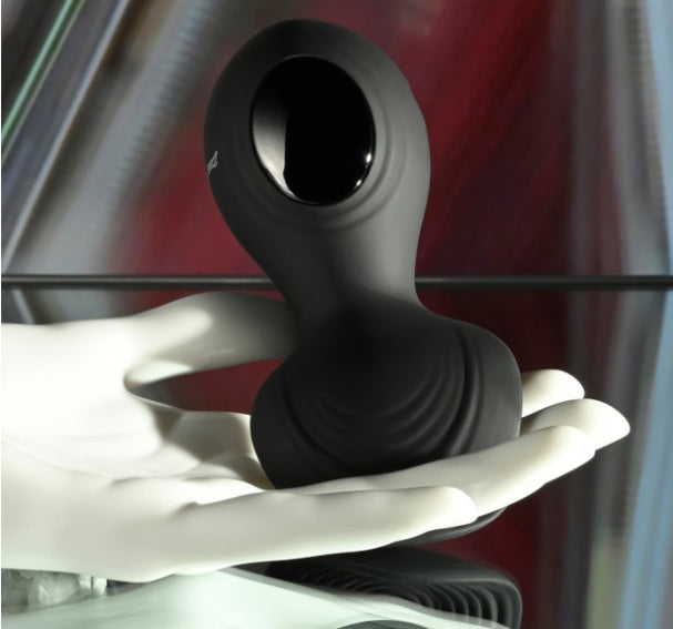 Zero Tolerance Handy Helper Rechargeable Vibrating Stroker Silicone Black