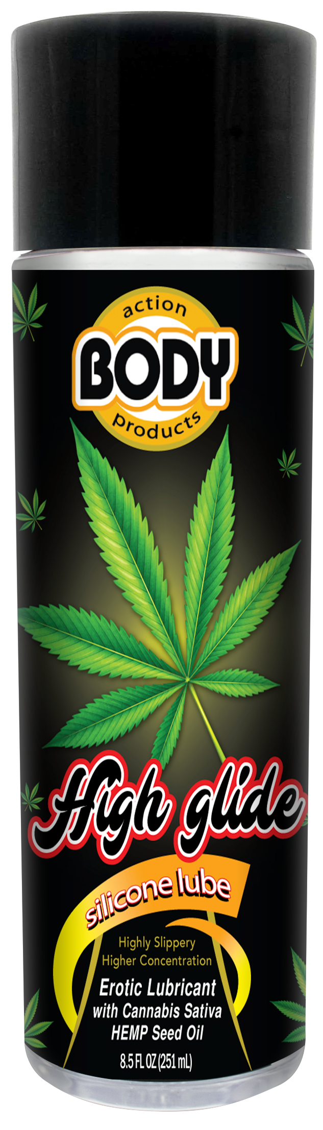 High Glide Erotic Silicone Lubricant 8.5oz Botle