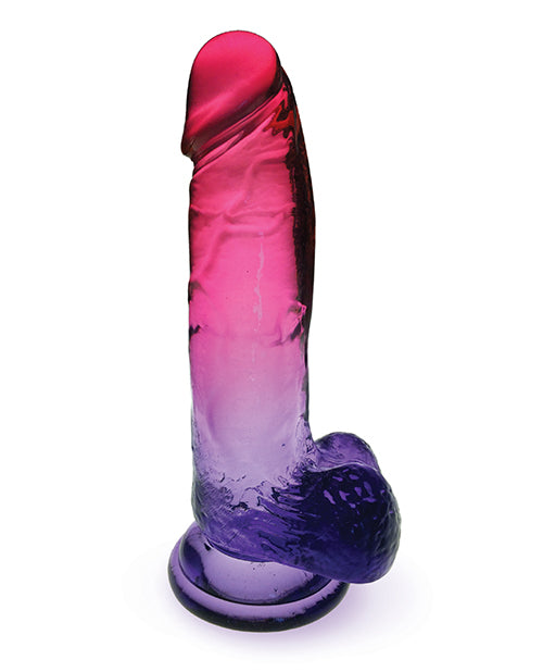 Large Jelly Tpr Gradient Dong Pink And Plum