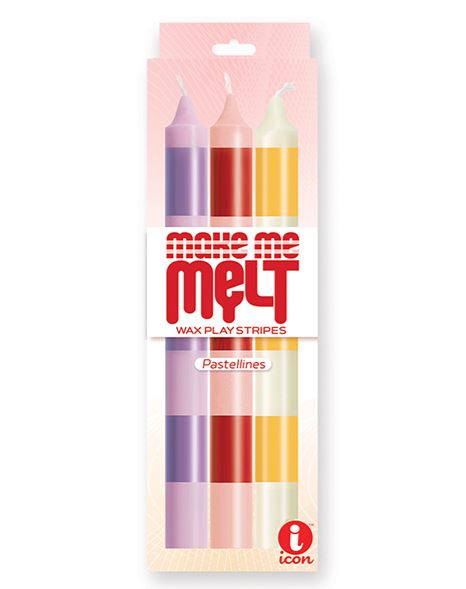9'S Make Me Melt Candle Pastellines