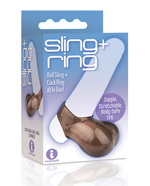 The Nines Ball Sling Plus Ring Cock Ring And Ball Ring