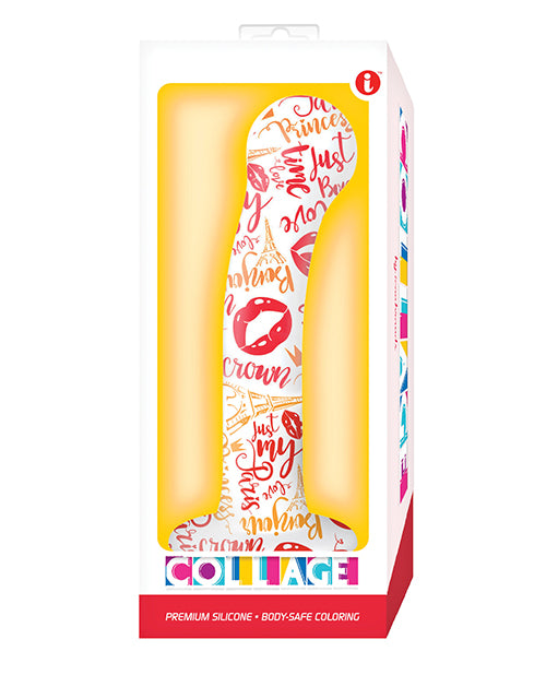 Collage I Remember Paris G-spot Silicone Dildo