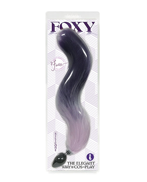 Foxy Fox Tail Plug Purple