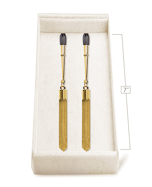 Couture Clips Shimmer And Chic Gold