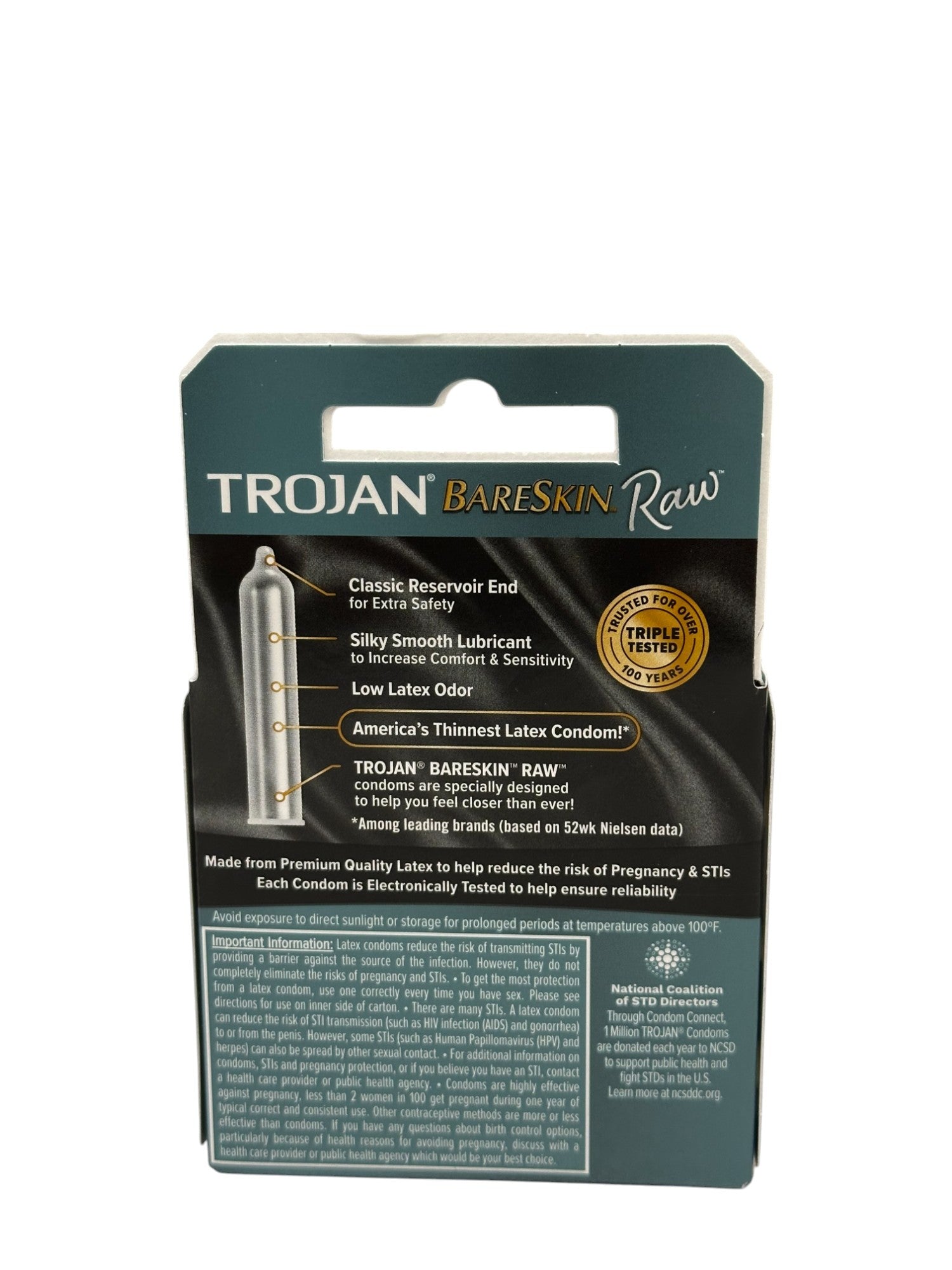 Trojan Bareskin Raw 3ct