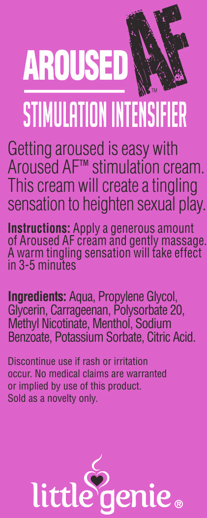 Aroused Af, Stimulation Cream