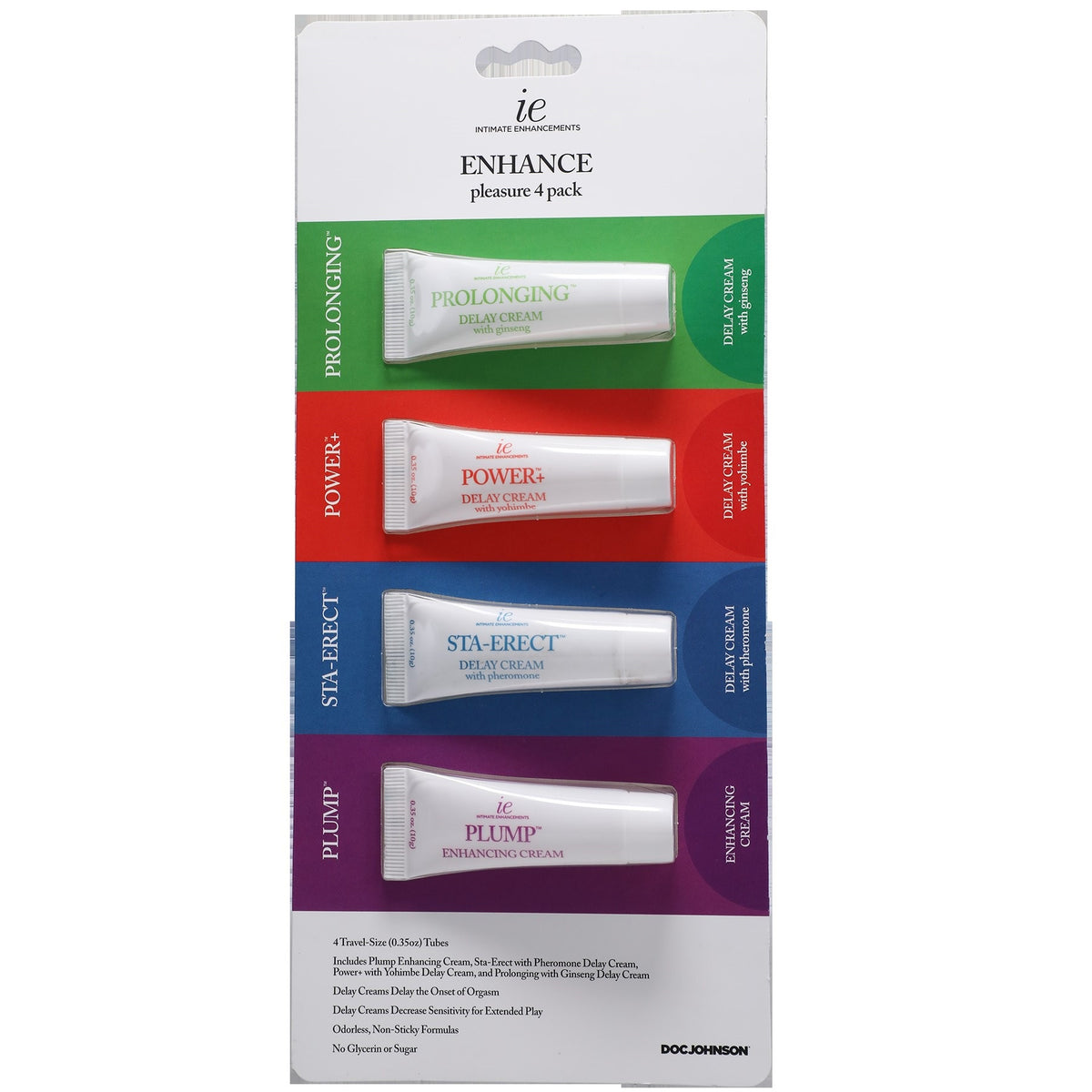 Doc Johnson Enhance Pleasure 4-pack