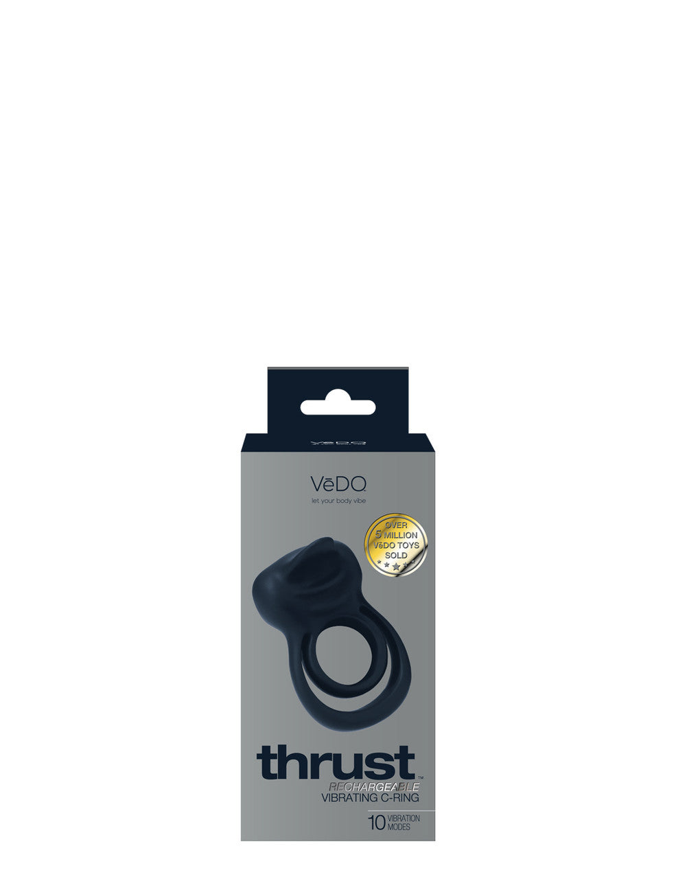 Vedo Thrust Rechargeable C-ring Black