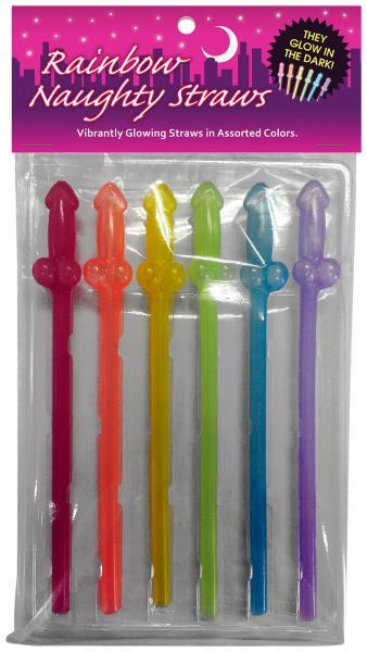 Rainbow Naughty Straws G.I.T.D.