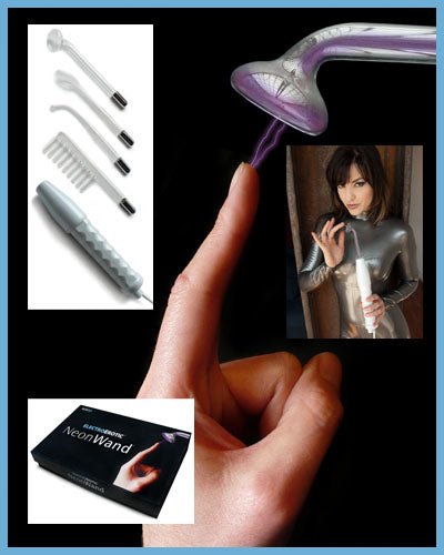 Neon Wand Electrosex Kit - Red