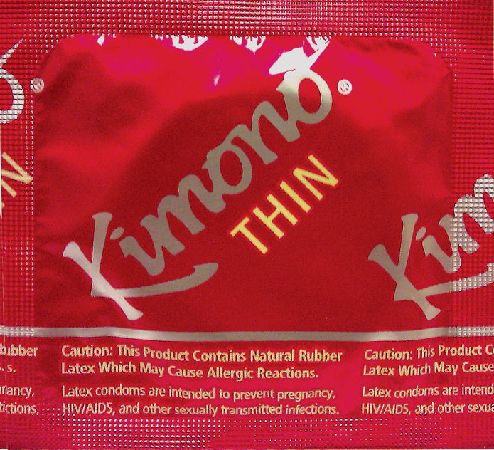 Kimono Micro Thin Lubricated Latex Condomos (3 Pack)
