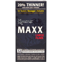 Kimono Maxx Large Flare Condoms 12 Pack