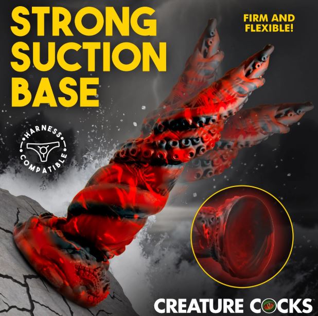 Kraken Spawn Tentacle Silicone Dildo