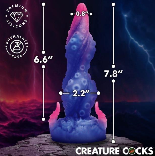 Krakenar Tentacle Silicone Dildo