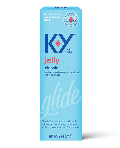 K-Y Jelly 2oz Tube Personal Water Based Lubricant