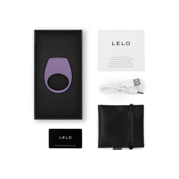 Lelo Tor 3 Vibrating Cockring Violet Dust