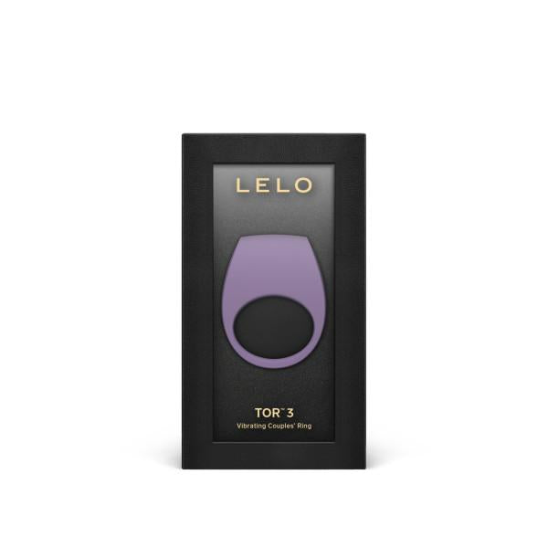 Lelo Tor 3 Vibrating Cockring Violet Dust
