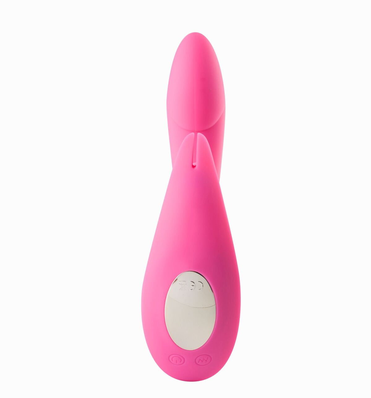Rechargeable Silicone Rabbit Massager Leah Neon Pink