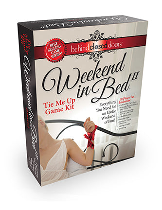 Weekend In Bed All Tied Up Game Kit