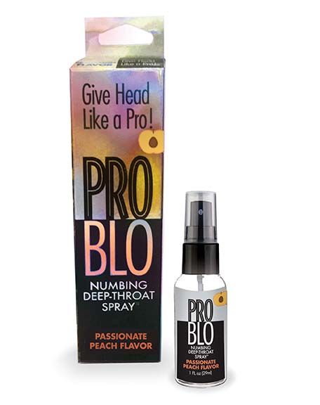 Pro Blo Numbing Spray Peach