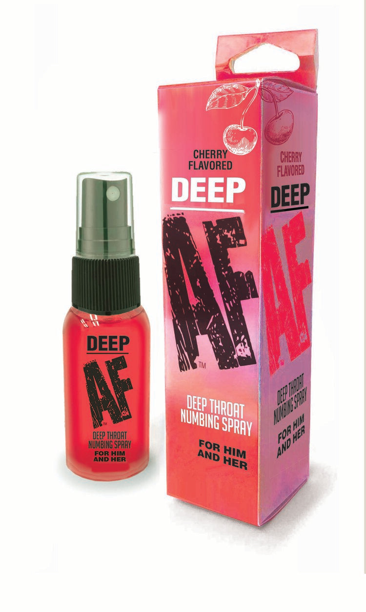 Deep AF Numbing Throat Spray Cherry