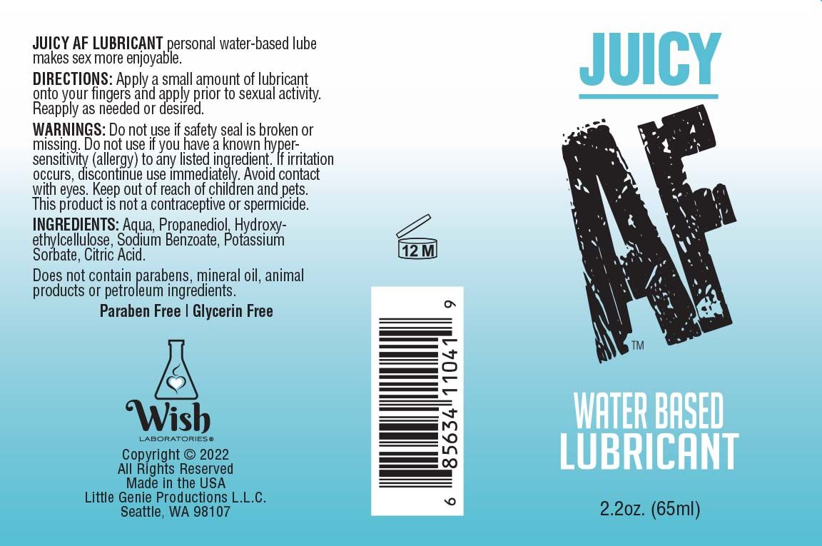 Af Water Based Lubricant 2oz