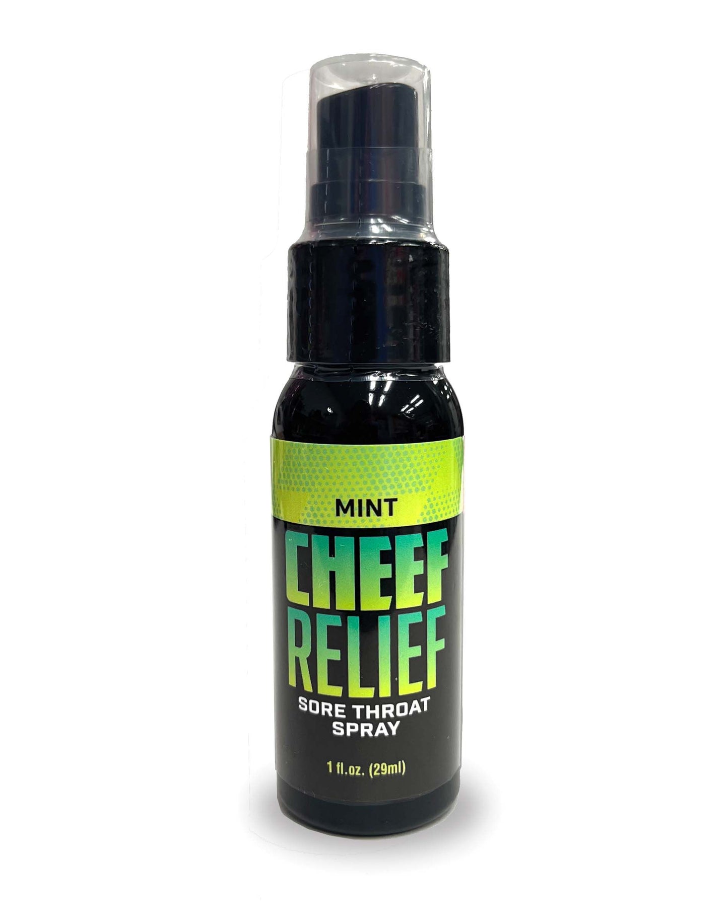 Cheef Relief Throat Spray Mint 1 Oz.