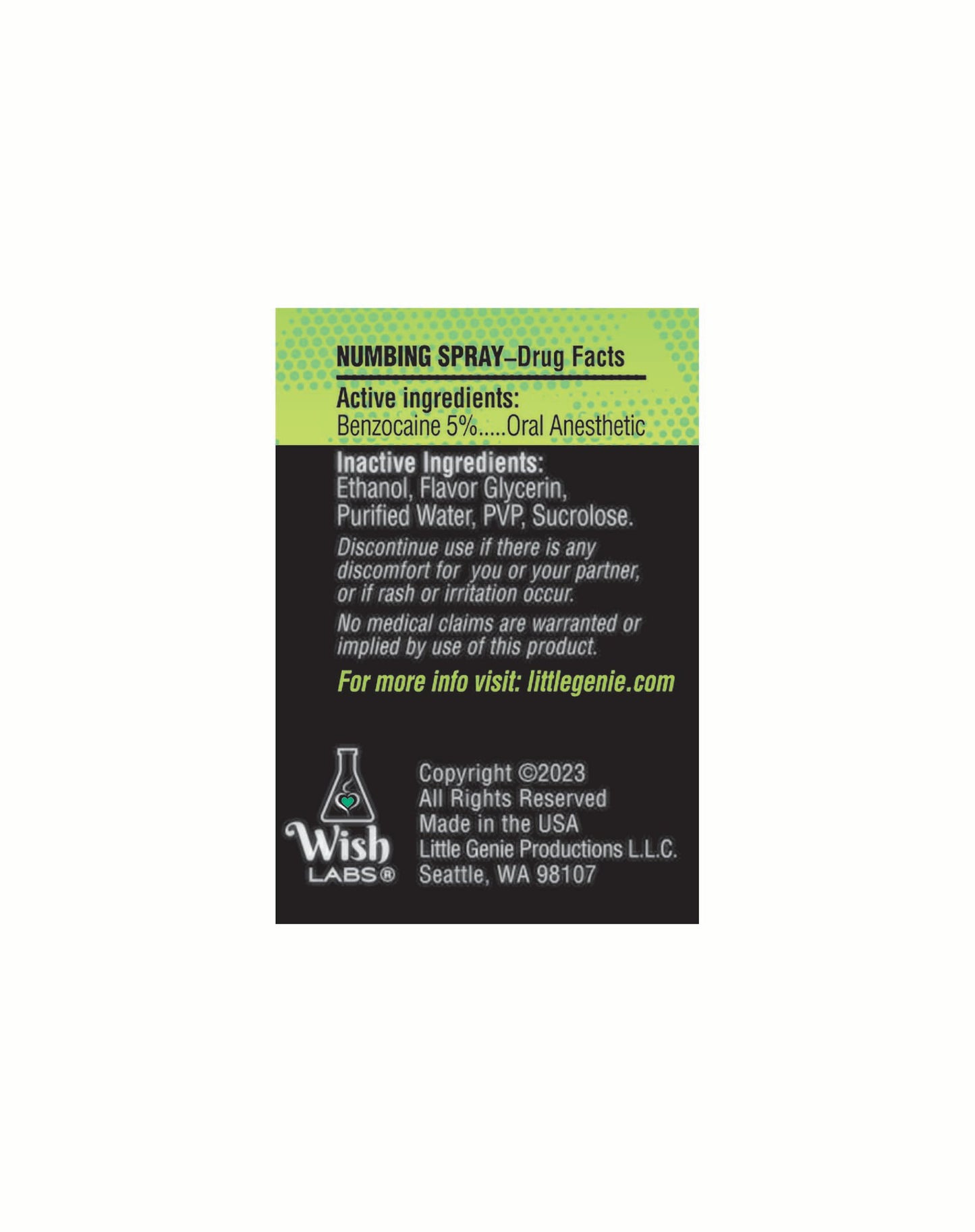 Cheef Relief Throat Spray Mint 1 Oz.